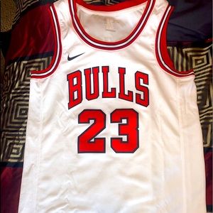 White and Red Bulls jersey